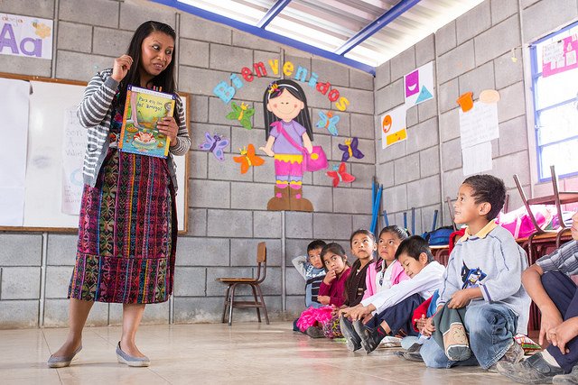 comprehension, writing, concentrated language encounter, training, teachers, sustainable, reading, primary school, Rotary, Guatemala, service projects, literacy, south America, books, education