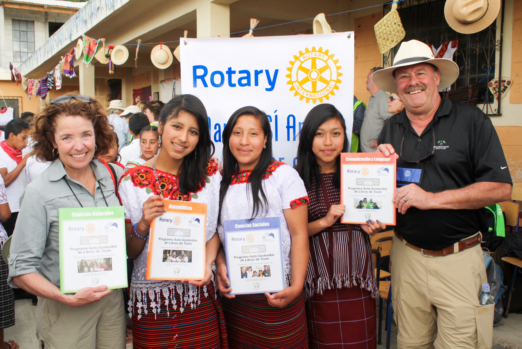 Travel, volunteer, tour, meet beneficiaries, Rotary, Guatemala, service projects, literacy, south America, books, education