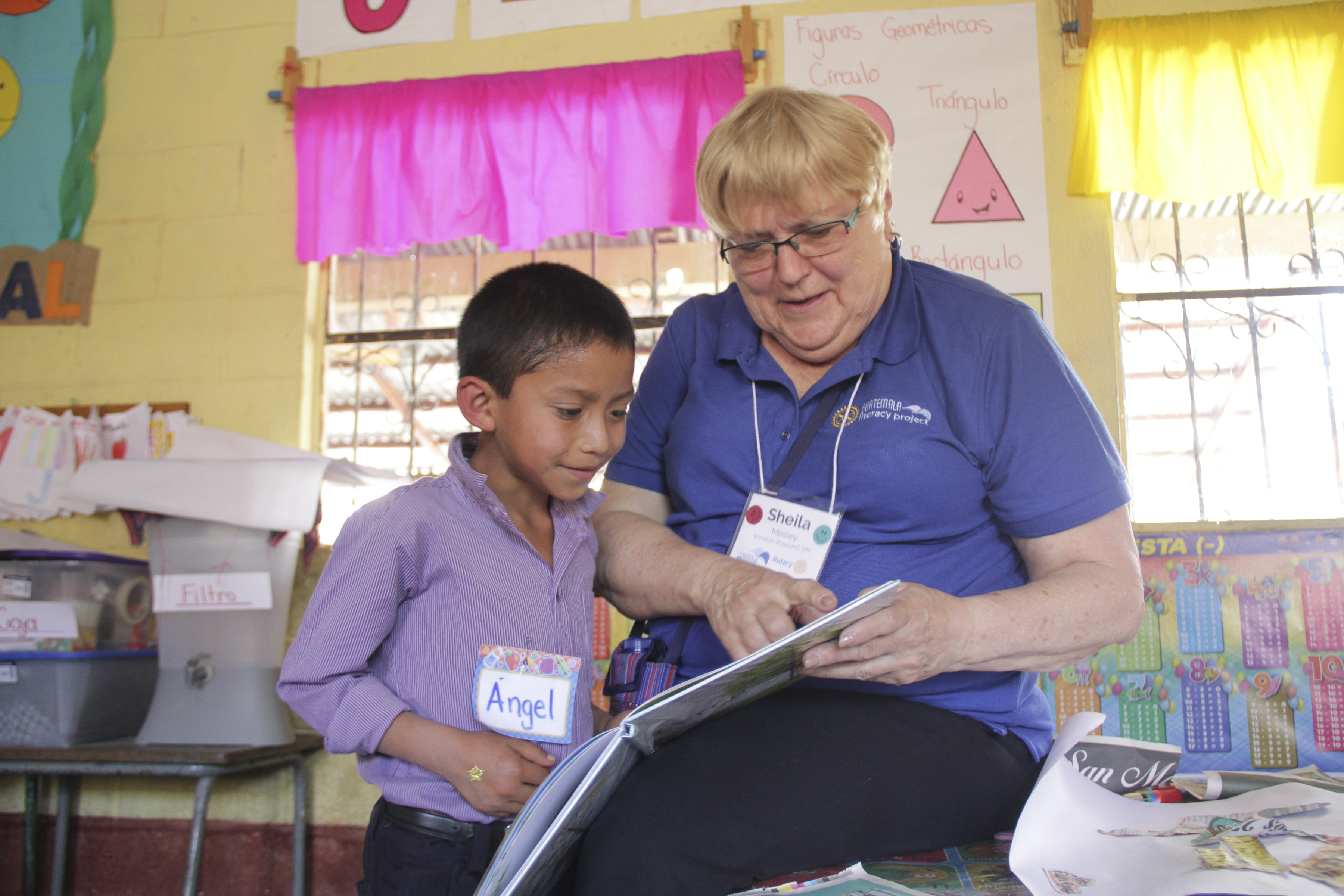 Travel, volunteer, tour, meet beneficiaries, Rotary, Guatemala, service projects, literacy, south America, books, education